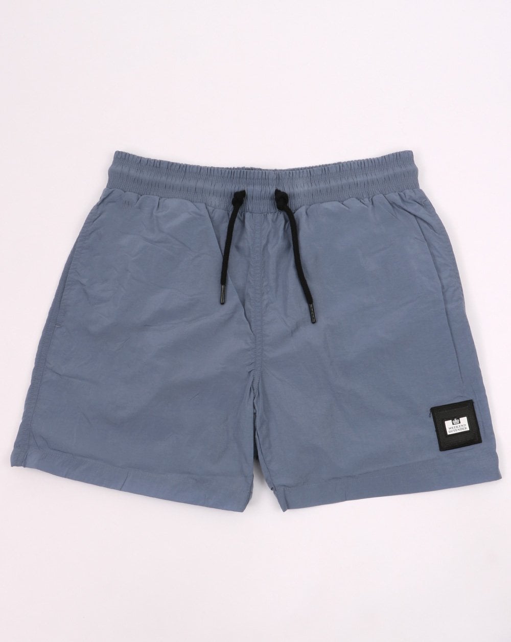 Weekend Offender Stacks Shorts Steel Blue