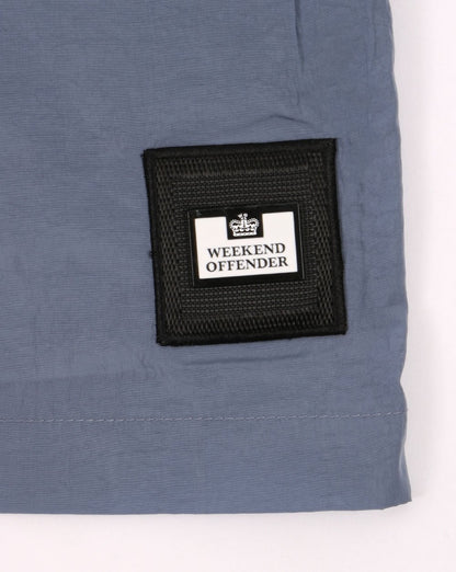 Weekend Offender Stacks Shorts Stahlblau