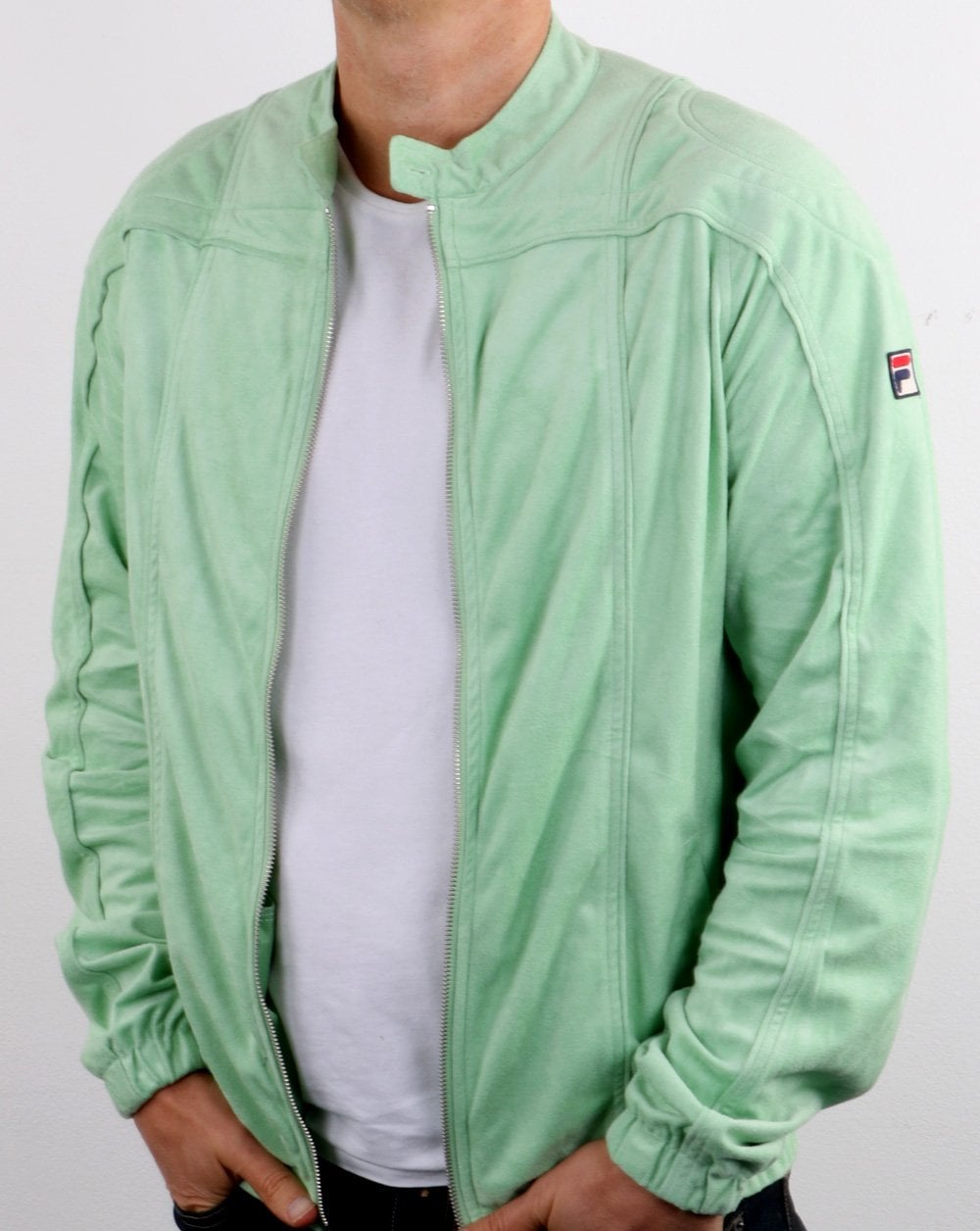 Fila Vintage Terrinda Mk3 Track Top Lime