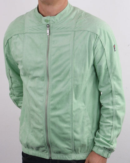 Fila Vintage – Terrinda Mk3 – Trainingsjacke in Limettengrün