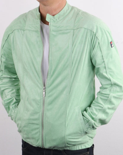 Fila Vintage – Terrinda Mk3 – Trainingsjacke in Limettengrün