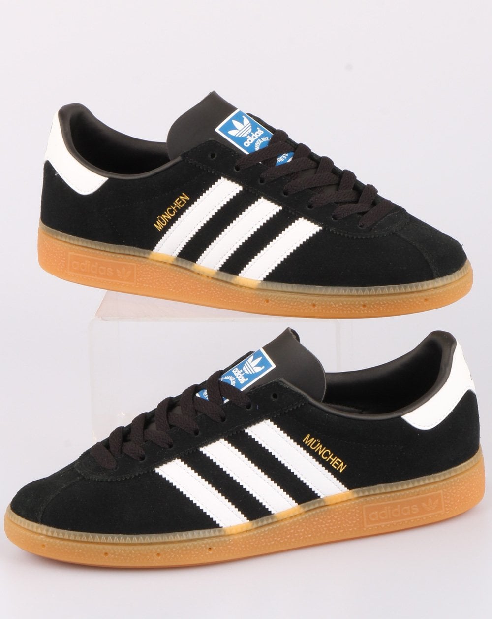 Adidas Munchen Trainers Black/White