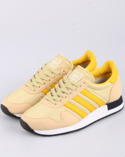 Adidas USA 84 Sneakers Hazy Beige/Hazy Yellow