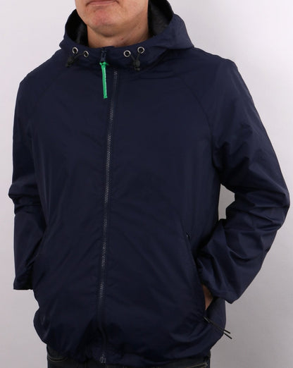 Benetton Defender Regenjacke Marineblau