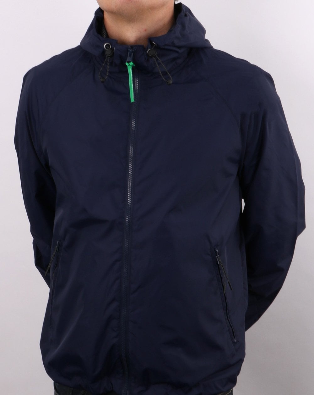 Benetton Defender Regenjacke Marineblau