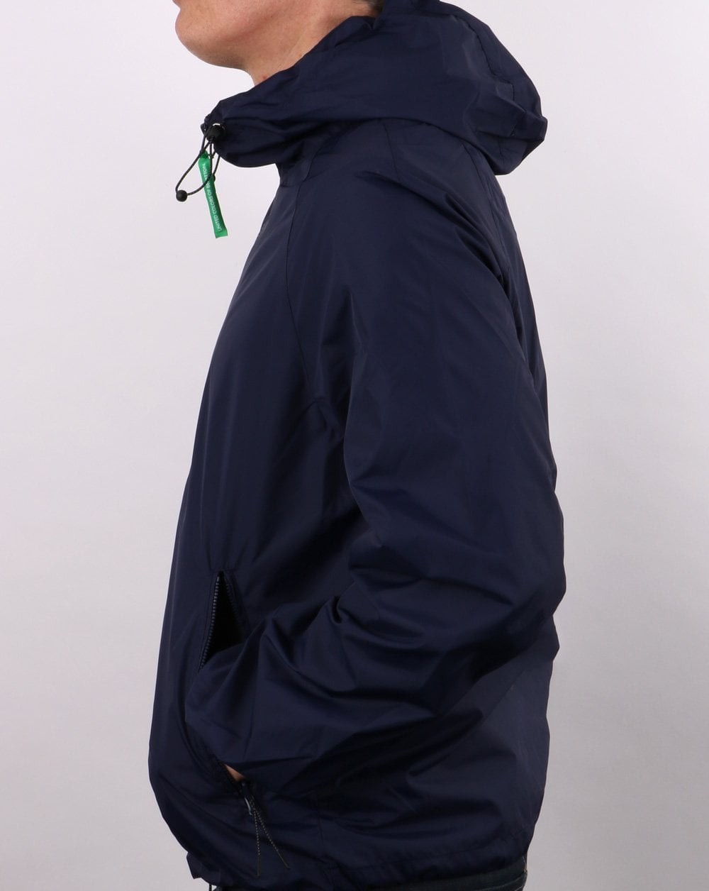 Benetton Defender Rain Jacket Navy