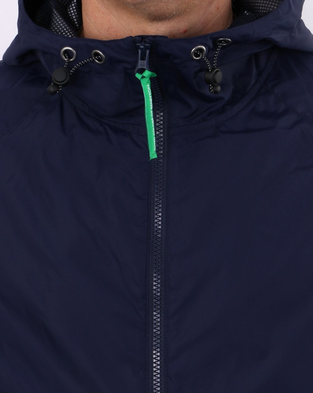 Benetton Defender Regenjacke Marineblau
