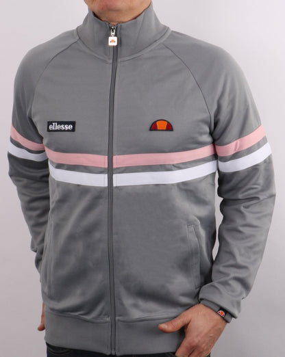Ellesse Rimini Trainingsjacke Grau/Pink