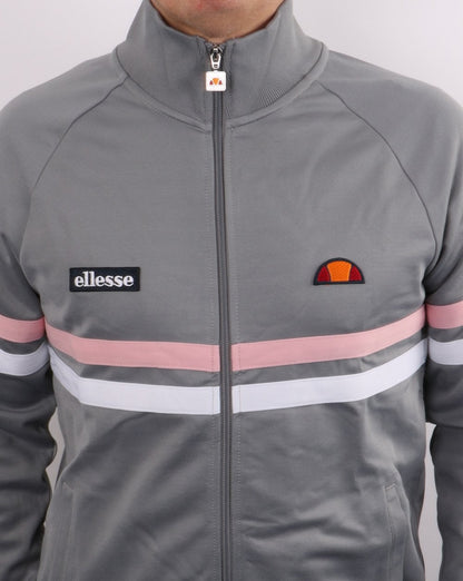 Ellesse Rimini Trainingsjacke Grau/Pink