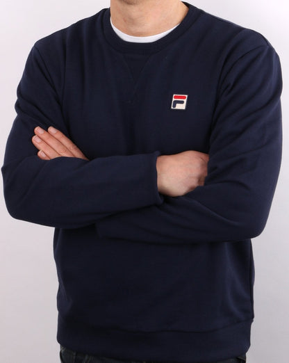Fila Vintage Crew Sweatshirt Marineblau