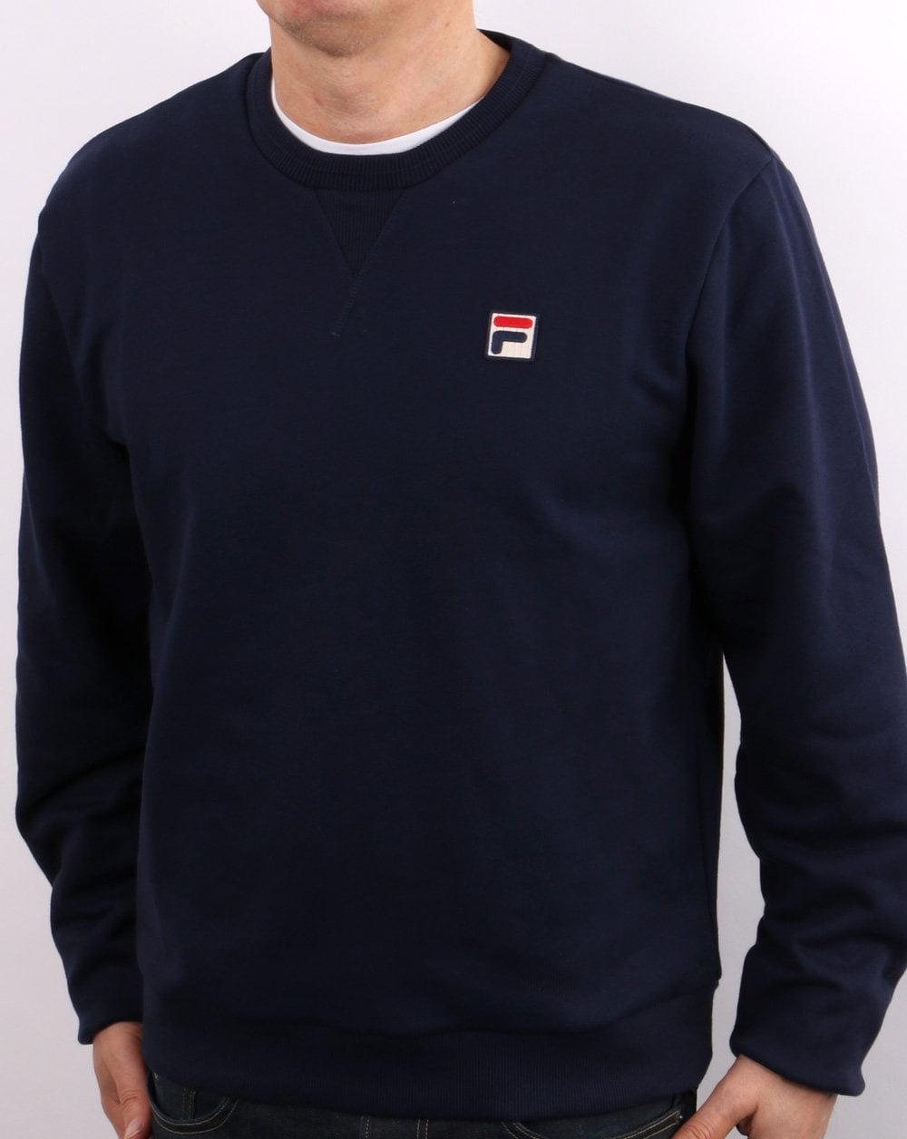 Fila Vintage Crew Sweatshirt Marineblau
