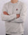 Fila Vintage Crew Sweatshirt Light Grey Marl