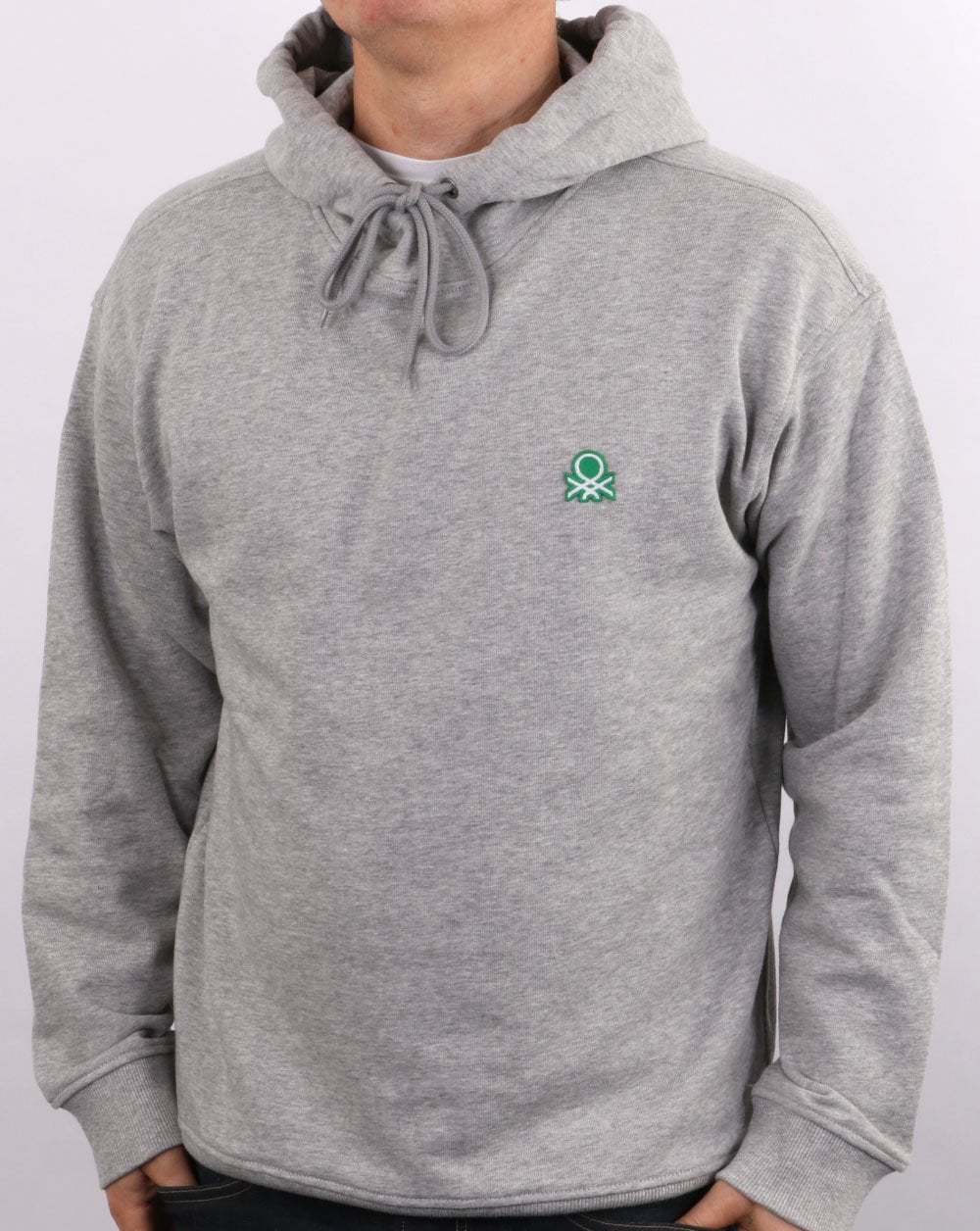 Benetton Hoodie Grau