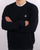 Benetton Logo Sweatshirt Navy