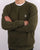 Benetton  Logo Sweatshirt Khaki