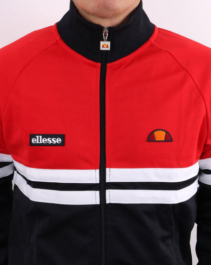 Ellesse Rimini Trainingsjacke Marineblau/Rot