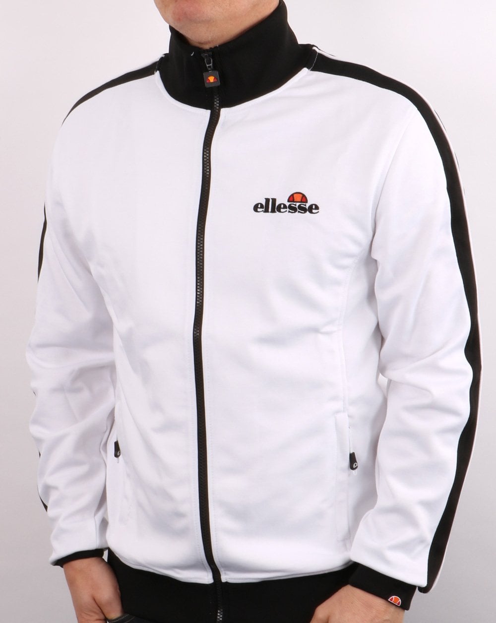Ellesse – Giandoso – Trainingsjacke in Weiß