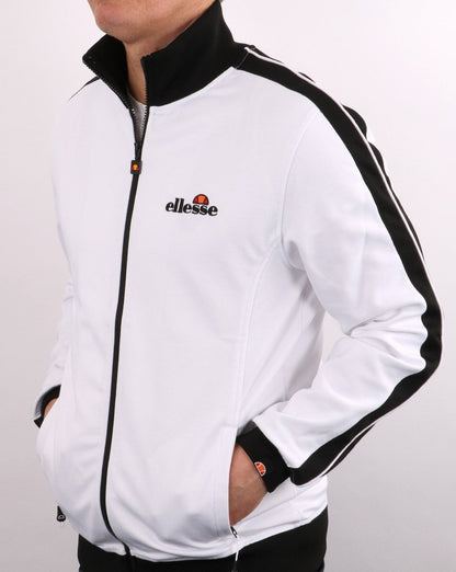 Ellesse – Giandoso – Trainingsjacke in Weiß