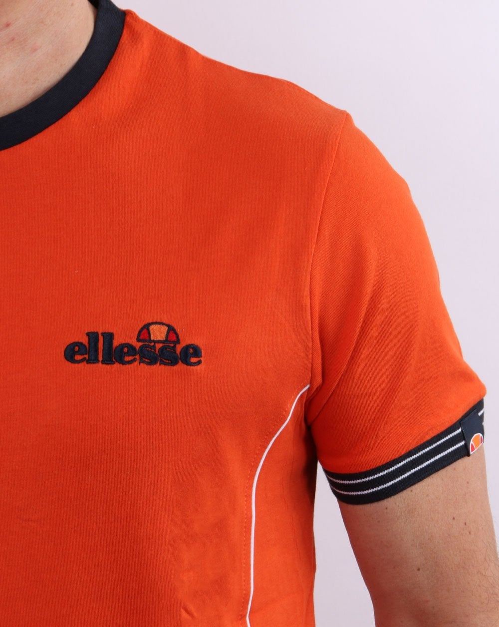 Ellesse Terrakotta-T-Shirt Dunkelorange