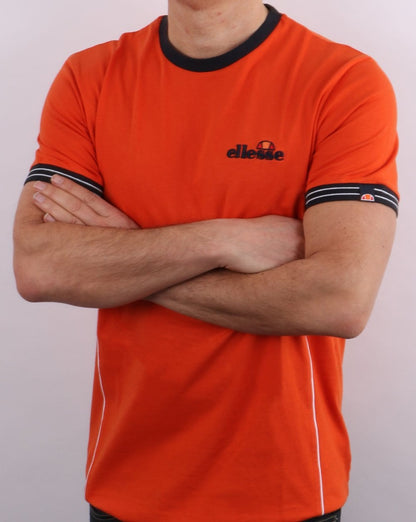 Ellesse Terrakotta-T-Shirt Dunkelorange