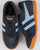 Gola Harrier Suede Trainer Navy/Sky Blue