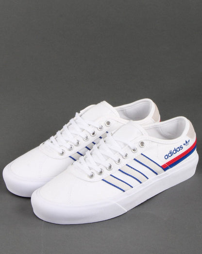 Adidas Delpala Sneakers Weiß/Scharlachrot/Königsblau