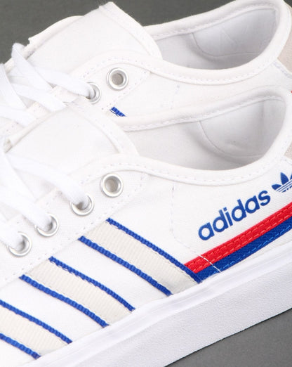 Adidas Delpala Sneakers Weiß/Scharlachrot/Königsblau