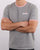 Ellesse Ringer T Shirt Grey/pink