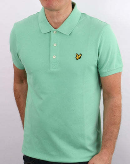 Lyle And Scott – Poloshirt in Meeresminze