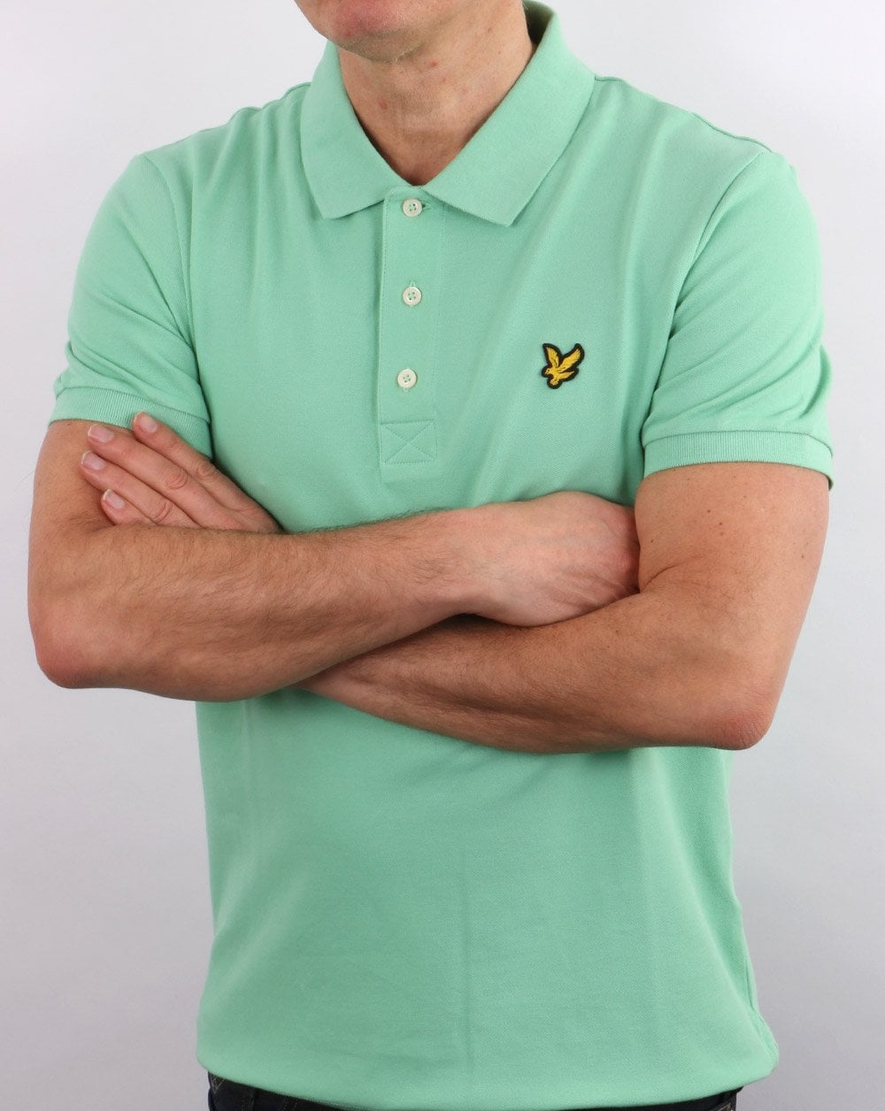 Lyle And Scott – Poloshirt in Meeresminze