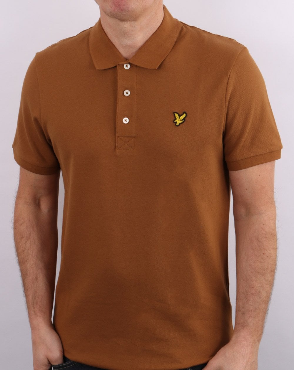 Lyle And Scott – Poloshirt in Toffee