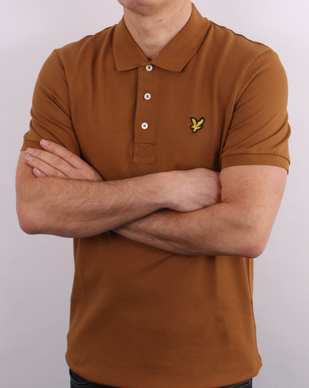 Lyle And Scott – Poloshirt in Toffee