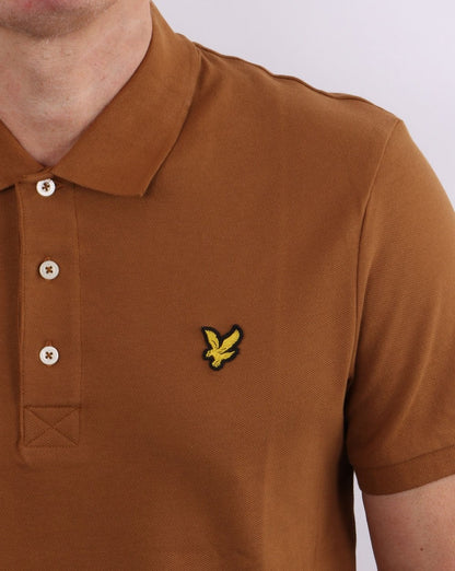 Lyle And Scott – Poloshirt in Toffee