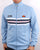 Ellesse 5 Stripe Track Top Sky Blue
