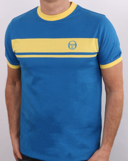 Sergio Tacchini Masters T-Shirt Royal/Gelb