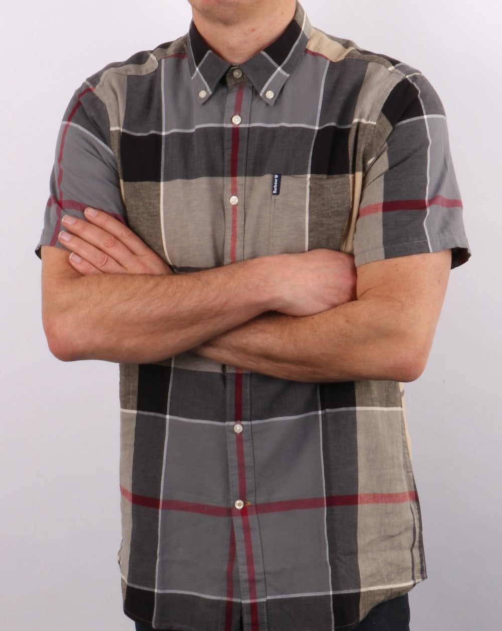 Barbour Douglas Short Sleeve Shirt Dress Tartan