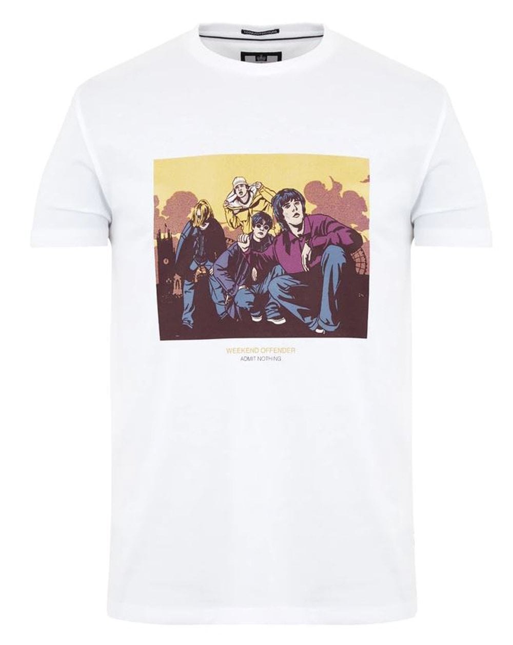 Weekend Offender Fools Gold T-Shirt Weiß