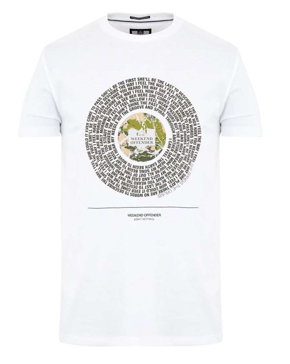 Weekend Offender Bangs T-Shirt Weiß