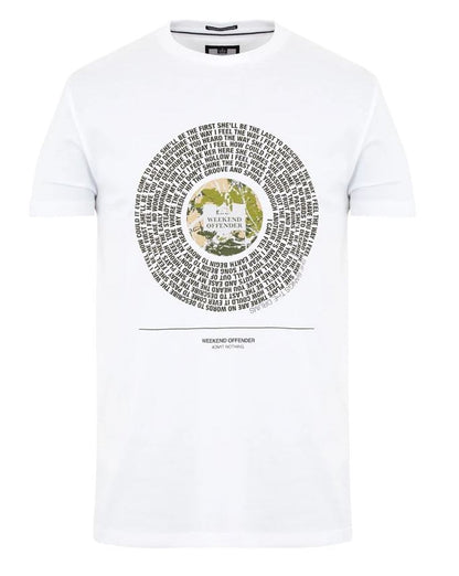 Weekend Offender Bangs T-Shirt Weiß