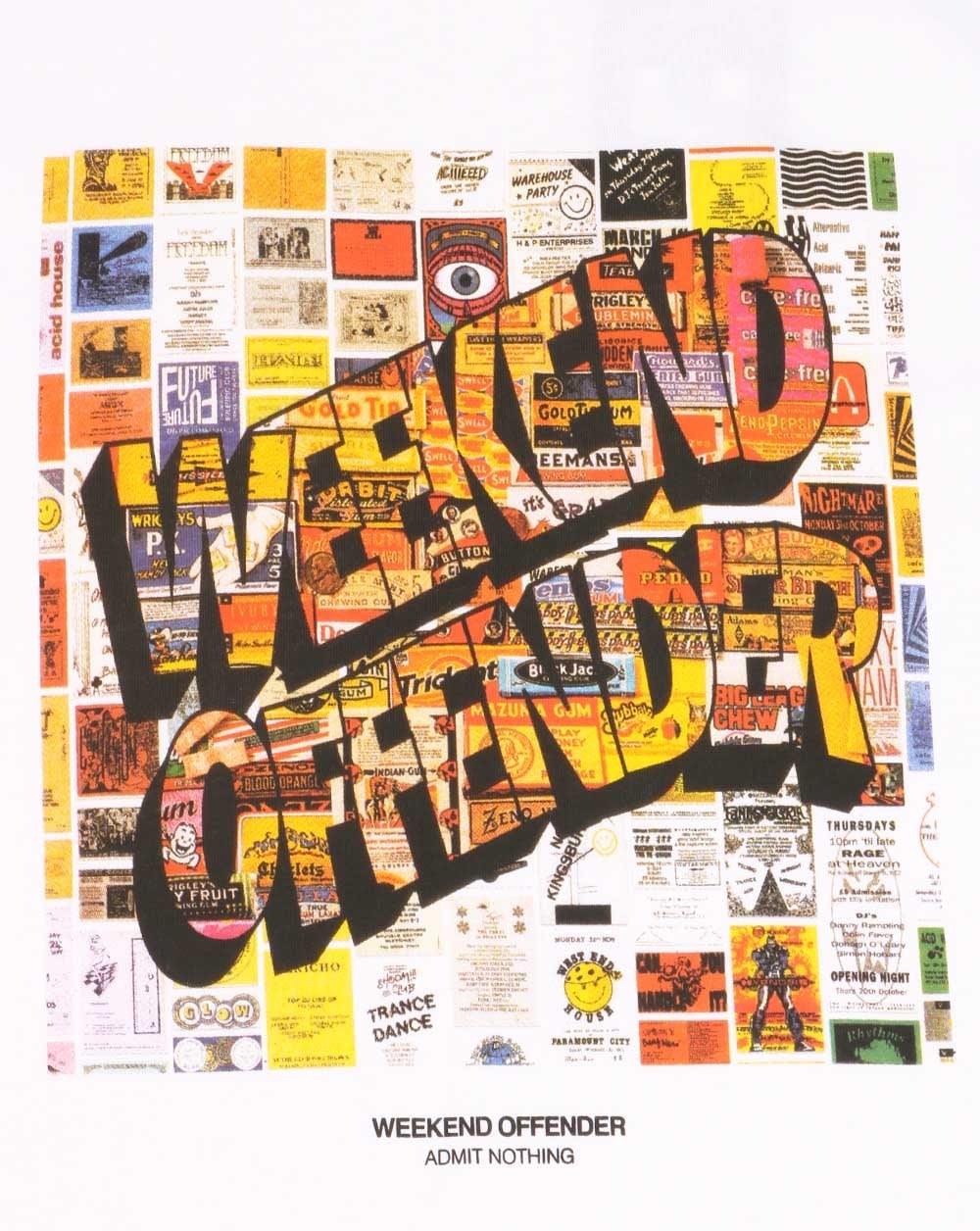 Weekend Offender Thrills T-Shirt Weiß