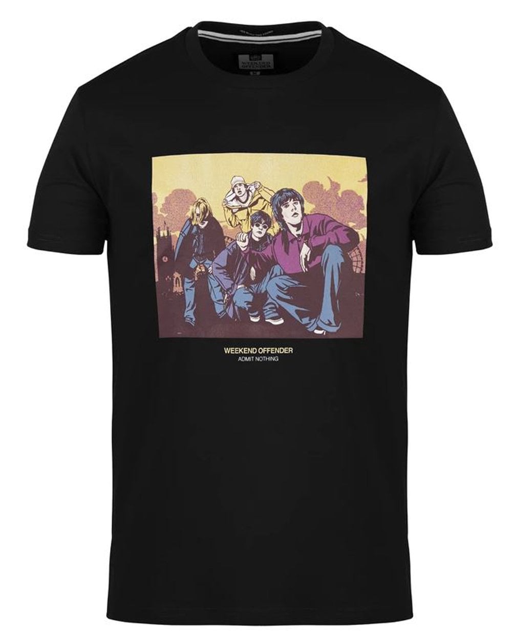 Weekend Offender Fools Gold T-Shirt Schwarz