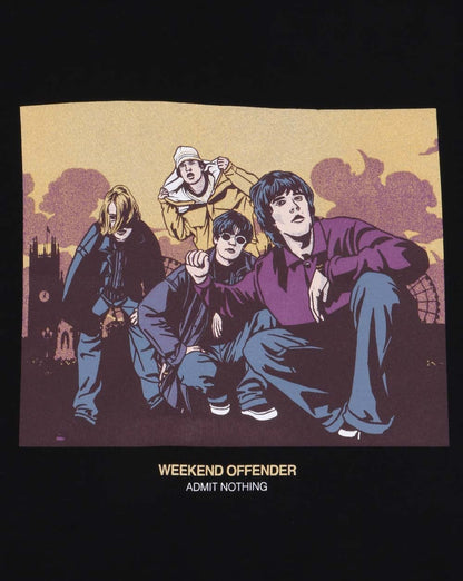 Weekend Offender Fools Gold T-Shirt Schwarz