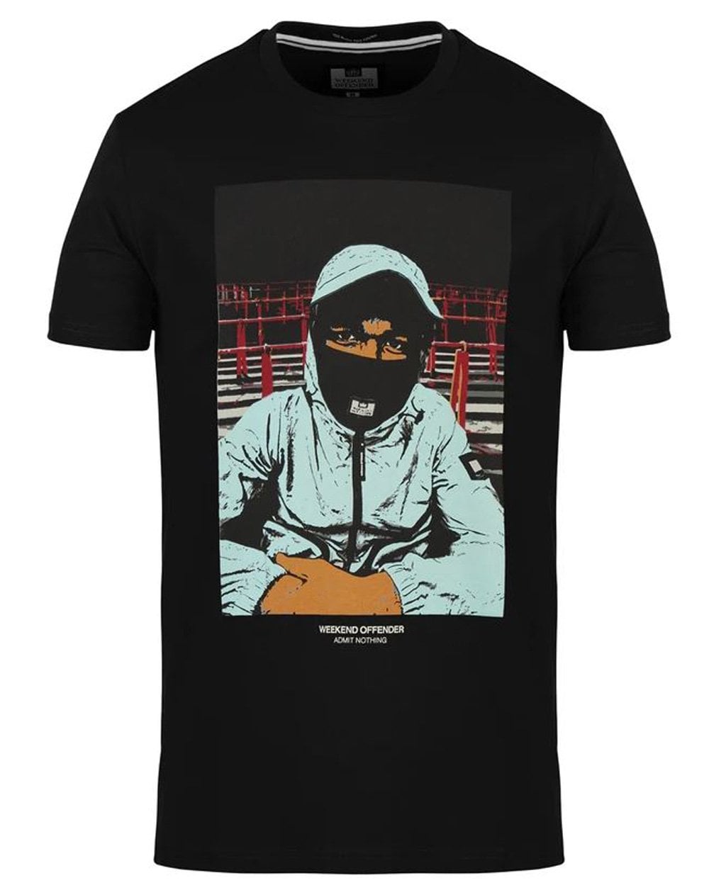 Weekend Offender The Terrace T-Shirt Schwarz