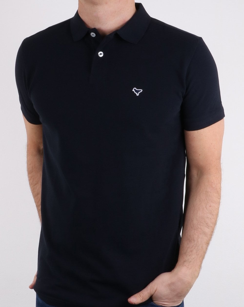 Weekend Offender Cannon Poloshirt, Marineblau