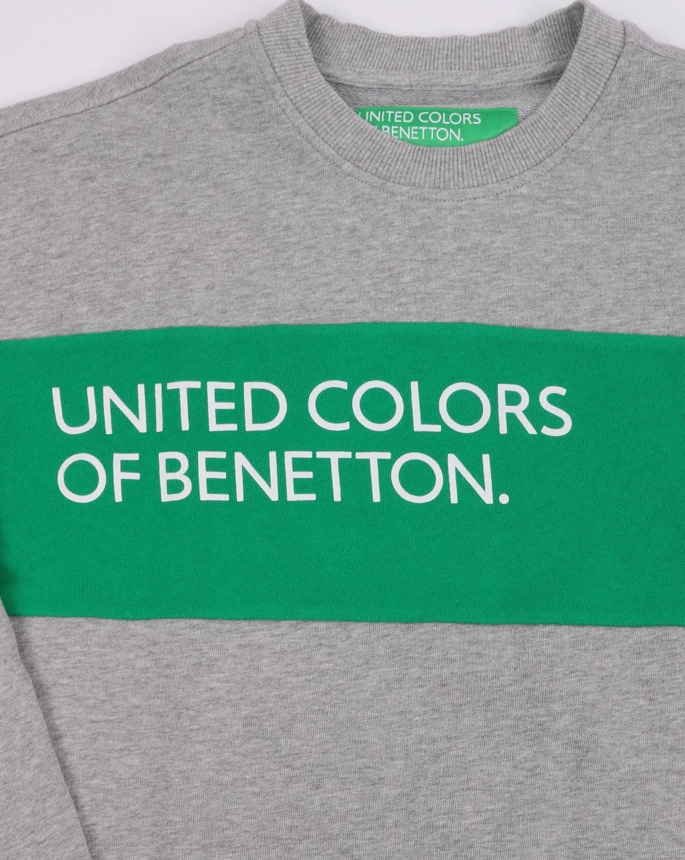 Benetton United Colours Sweatshirt Grau