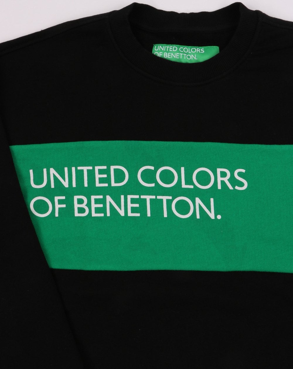 Benetton United Colours Sweatshirt Schwarz