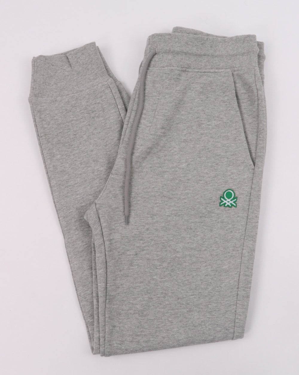 Benetton Fleece-Sweathose Grau