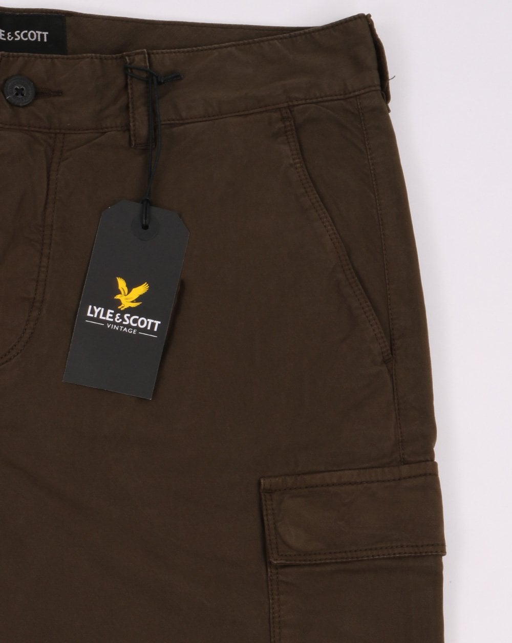 Lyle And Scott Cargo-Shorts Trek Grün