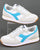 Diadora Camaro Trainers White/cyan