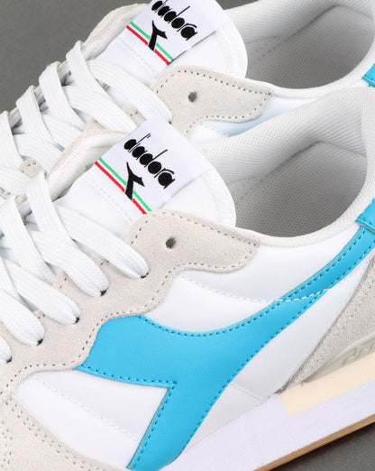 Diadora Camaro Trainer Weiß/Cyan